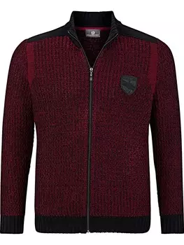 Кардиган Jan Vanderstorm Knit Cardigan Halsten, красный