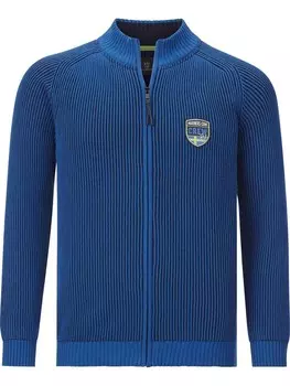 Кардиган Jan Vanderstorm Knit Cardigan Vermundur, королевский синий