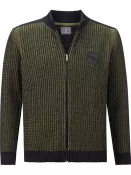 Кардиган Jan Vanderstorm, оливковый