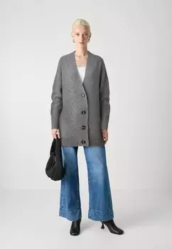 Кардиган JDYMADDY LONG BUTTON JDY, темно-серый