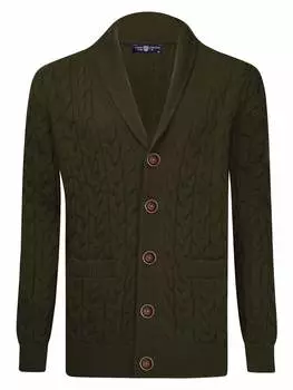 Кардиган JIMMY SANDERS, зеленый