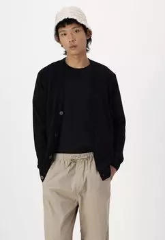 Кардиган JJEEMIL KNIT BUTTON CARDIGAN Jack & Jones, черный