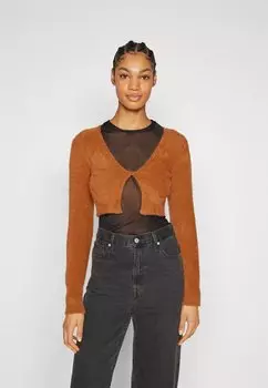Кардиган JJXX MANYA CROPPED CARDIGAN, цвет argan oil
