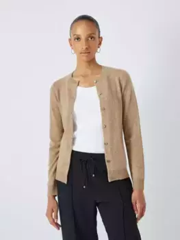 Кардиган John Lewis Cashmere Crew Neck, цвет neutral