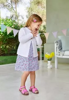 Кардиган JoJo Maman Bb, белый