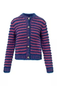 Кардиган JOOP! Knit Cardigan, цвет Dark blue/Pink