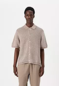 Кардиган JORDIA Jack & Jones, светло-коричневый