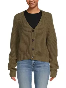 Кардиган Josie в рубчик Rails, цвет Olive