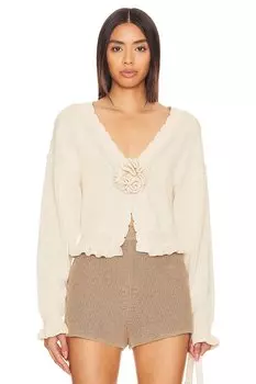 Кардиган jovien с розеткой Tularosa, бежевый