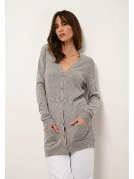 Кардиган Just Cashmere, серый