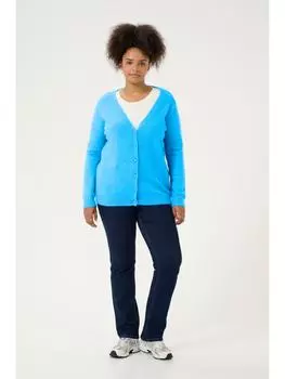Кардиган KAFFE curve, цвет malibu blue