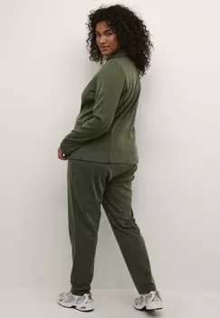 Кардиган Kaffe Curve, зеленый