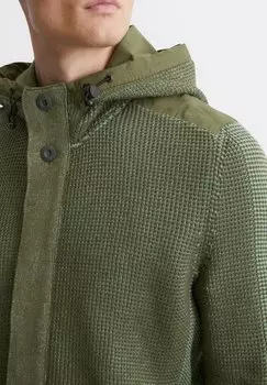 Кардиган KAPUZEN-REGULAR Marc O'Polo, зеленый