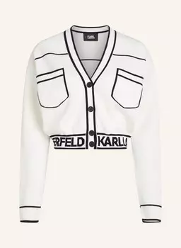 Кардиган KARL LAGERFELD, белый