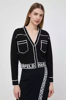 Кардиган Karl Lagerfeld, черный