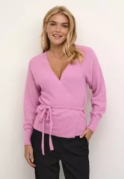 Кардиган Kawendy Wrap Kaffe, цвет cyclamen melange