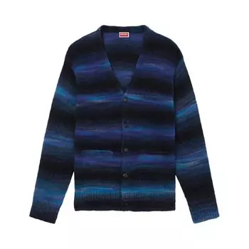 Кардиган Kenzo Stripes Cardigan Blue/Black, синий