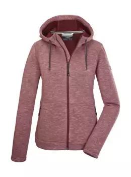 Кардиган Killtec "KOW 6 WMN FLX JCKT", красный