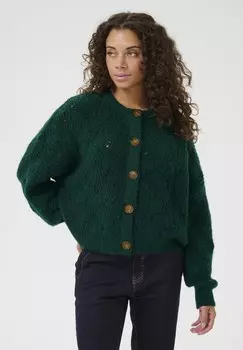 Кардиган KIMMY Culture, темно-зеленый