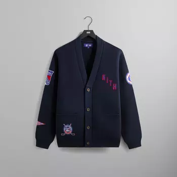 Кардиган Kith for the New York Rangers Cypress Cardigan, черный