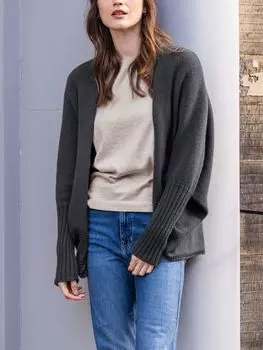 Кардиган-кокон Celtic & Co. Supersoft, сланцевый