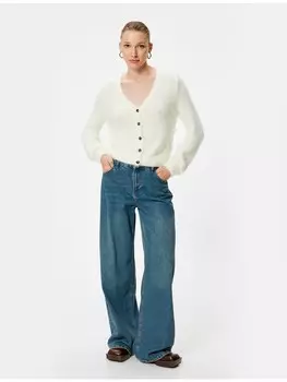 Кардиган KOTON Cardigan, цвет Ekru