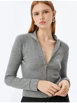 Кардиган KOTON Cardigan, серый