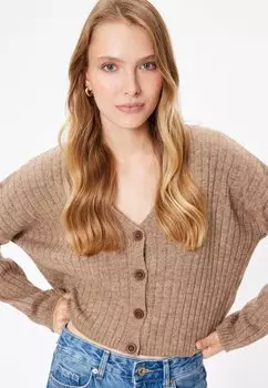 Кардиган Koton, коричневый