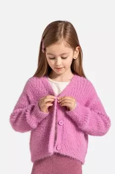 Кардиган крокодиловый детский Coccodrillo, розовый