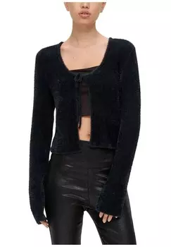 Кардиган KUSCHELIGE QS, черный