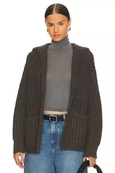 Кардиган L'Academie Zaylie, цвет Espresso Brown