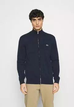 Кардиган Lacoste AH1957-00, цвет Navy Blue