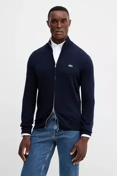 Кардиган Lacoste, темно-синий