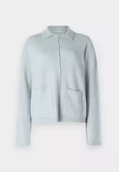 Кардиган LADY COLLARED CARDI Abercrombie & Fitch, светло-голубой