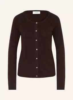 Кардиган laica с кашемиром rosemunde, темно-коричневый
