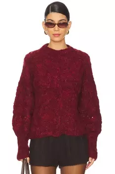 Кардиган лала Ayni, цвет burgundy