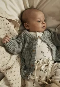 Кардиган LANGARM Lil' Atelier, серый