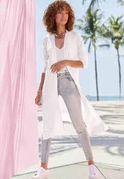 Кардиган LASCANA, белый