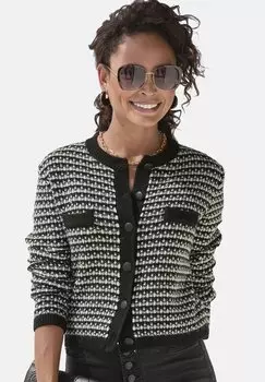 Кардиган LASCANA, черный