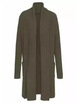 Кардиган LASCANA, цвет olivgrn