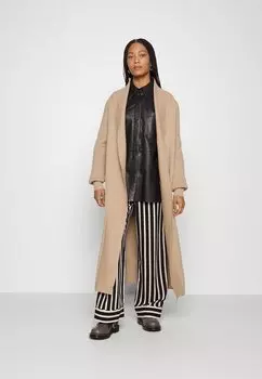 Кардиган LASCANA, коричневый