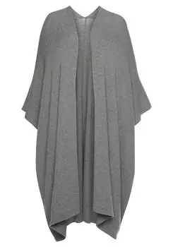 Кардиган LASCANA Strickjacke, цвет hellgrau-meliert