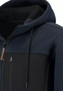 Кардиган LASSE Travelin, темно-синий