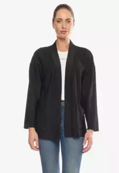 Кардиган Le Temps Des Cerises с легким сияющим эффектом, черный