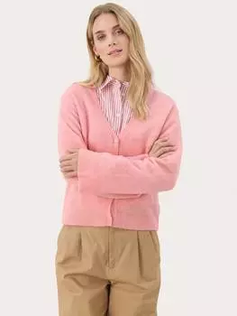 Кардиган легкой посадки с пейтонами Part Two, розовый