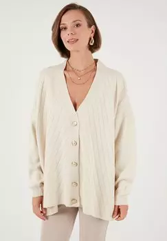 Кардиган LELA, молочный