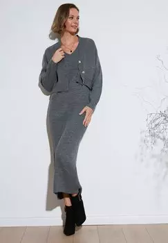 Кардиган LELA, темно-серый