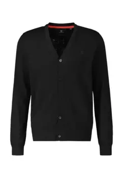 Кардиган LERROS "Кардиган LERROS классический, плоской вязки", черный