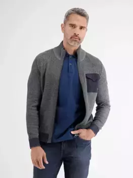 Кардиган LERROS "Кардиган LERROS в прочном исполнении", синий