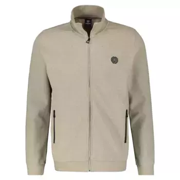 Кардиган LERROS, на молнии и воротнике-стойке, цвет Soft Stone